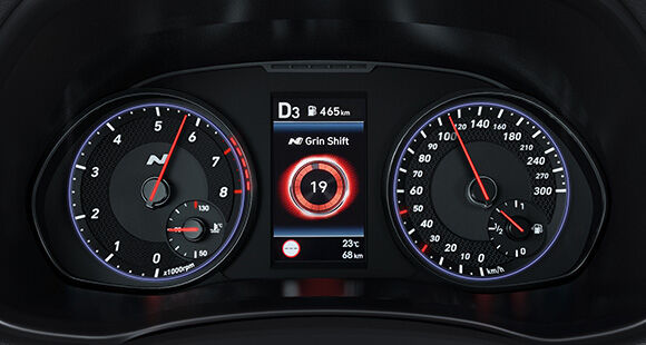 Hyundai i30 N interior photo