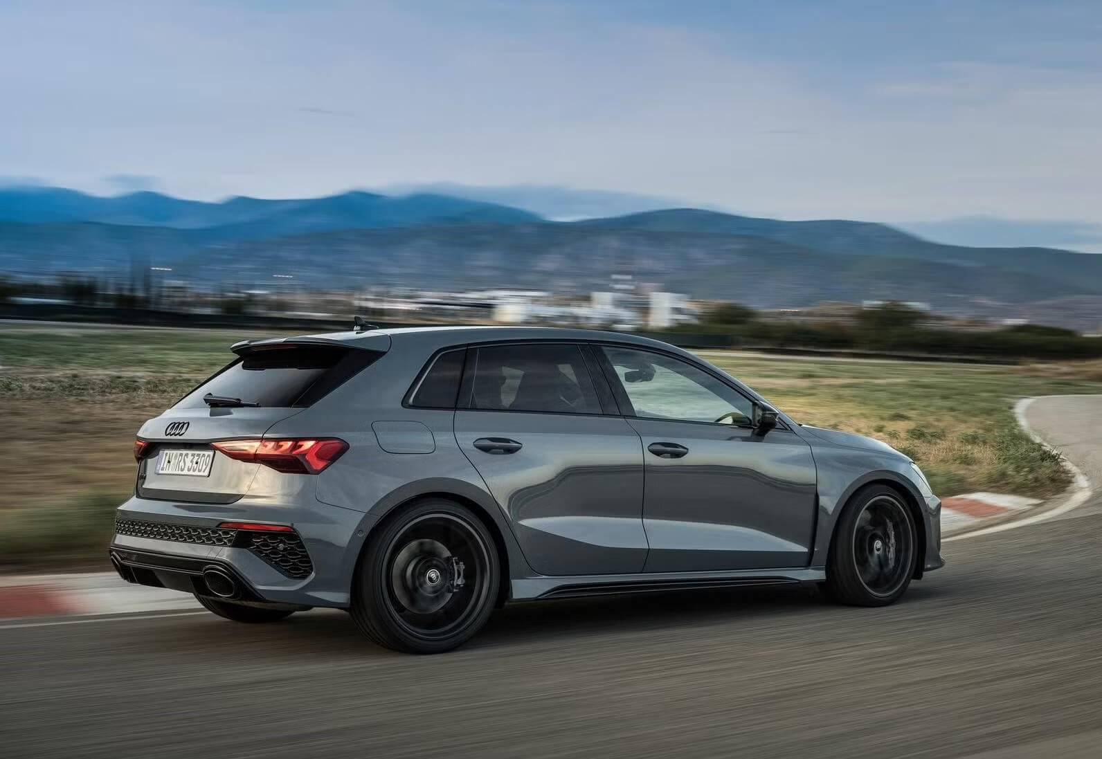 Audi RS 3 Sportback cornering photo