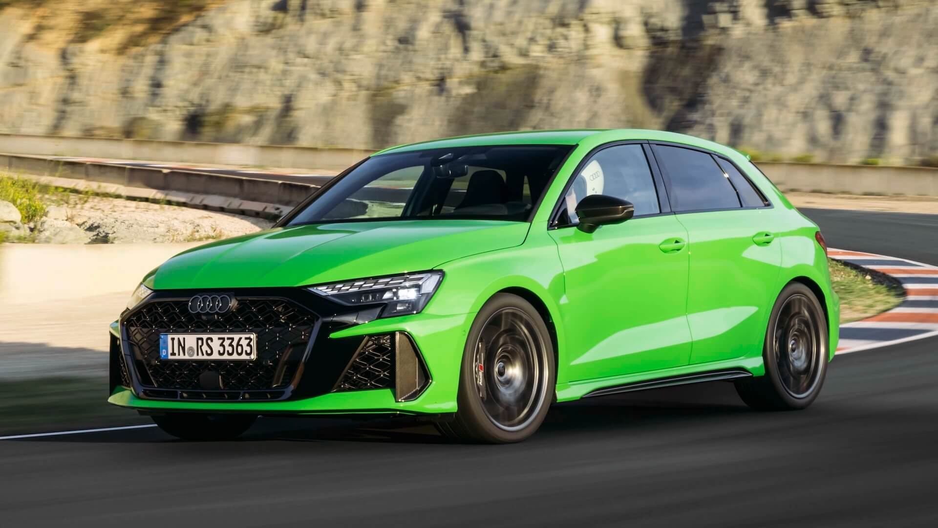 Audi RS 3 Sportback track photo